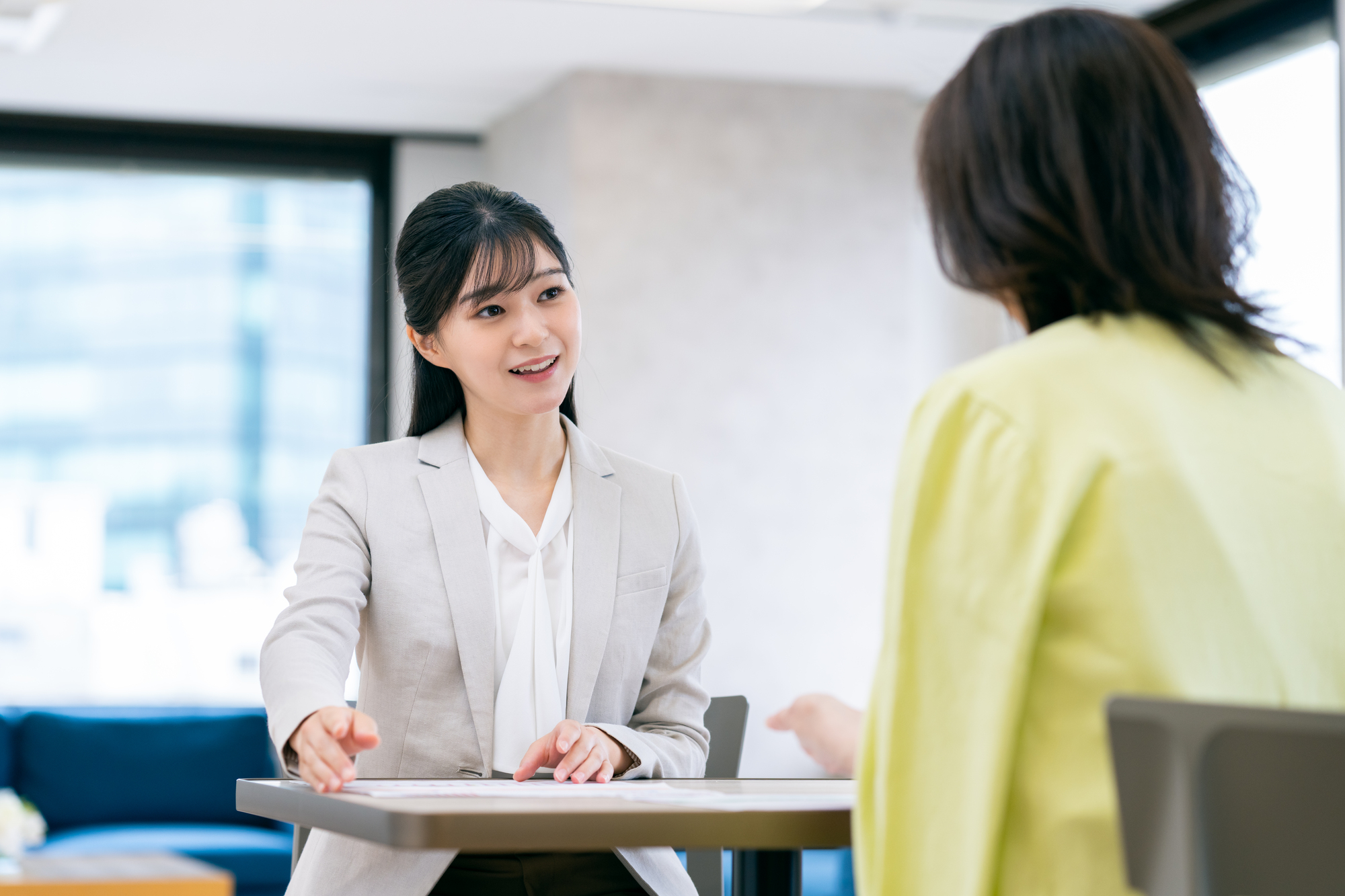 直接お会いできます